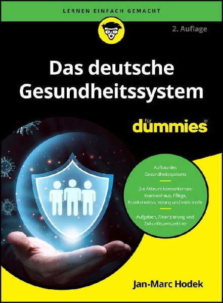 Buchcover und Innenansicht für das Buch: Das deutsche Gesundheitssystem für Dummies