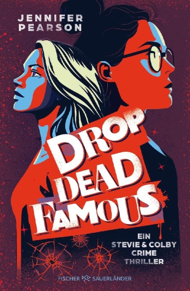 Buchcover und Innenansicht für das Buch: Drop Dead Famous