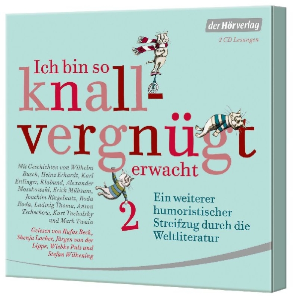 Buchcover und Innenansicht für das Buch: Ich bin so knallvergnügt erwacht 2