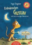 Buchcover und Innenansicht für das Buch: Erdmännchen Gustav und seine lustigsten Abenteuer