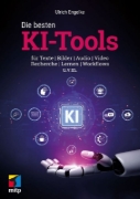 Buchcover und Innenansicht für das Buch: Die besten KI-Tools