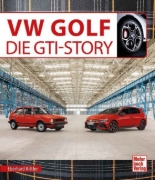 Buchcover und Innenansicht für das Buch: VW Golf Die GTI-Story