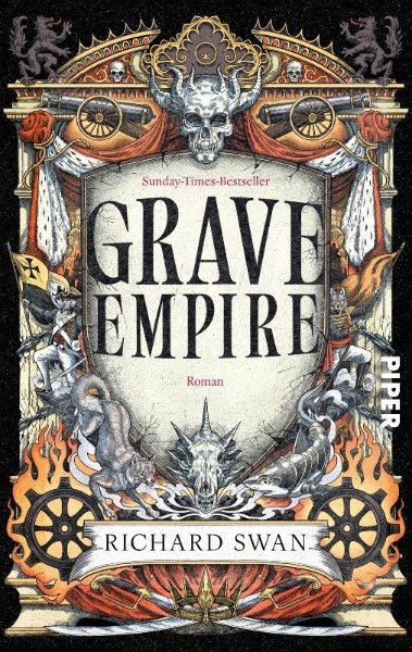 Buchcover und Innenansicht für das Buch: Grave Empire