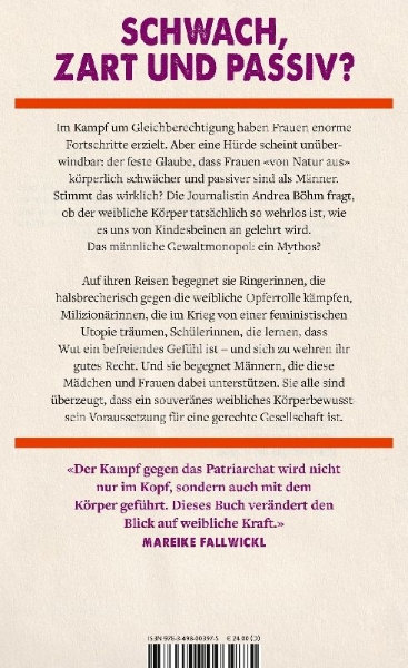 Buchcover und Innenansicht für das Buch: Fighting Like a Woman