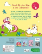 Buchcover und Innenansicht für das Buch: Mein Diamant-Stickerheft - Einhörner