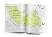 Buchcover und Innenansicht für das Buch: Landvergnügen Deutschland
