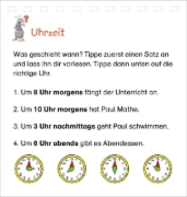Buchcover und Innenansicht für das Buch: BOOKii Fit für Mathe Interaktiver Lernspaß 1. Klasse