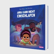 Buchcover und Innenansicht für das Buch: Amma kann nicht einschlafen