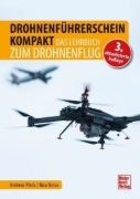 Buchcover und Innenansicht für das Buch: Drohnenführerschein kompakt