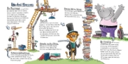 Buchcover und Innenansicht für das Buch: Ich bin der Beste! - Ein tierischer Wettstreit