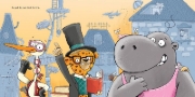 Buchcover und Innenansicht für das Buch: Ich bin der Beste! - Ein tierischer Wettstreit