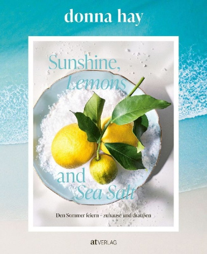Buchcover und Innenansicht für das Buch: Sunshine, lemons and sea salt