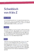 Buchcover und Innenansicht für das Buch: Langenscheidt So geht Mundart Schwäbisch