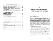 Buchcover und Innenansicht für das Buch: Smarter leben mit KI