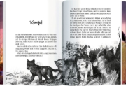 Buchcover und Innenansicht für das Buch: Als die Wölfe fliehen mussten