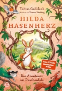 Buchcover und Innenansicht für das Buch: Hilda Hasenherz. Das Abenteuer am Drachenfels