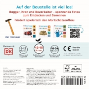 Buchcover und Innenansicht für das Buch: Erstes Lernen Pocket. Baustelle