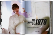 Buchcover und Innenansicht für das Buch: 100 Movies of the 1970s