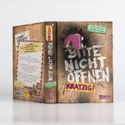 Buchcover und Innenansicht für das Buch: Bitte nicht öffnen 8: Kratzig!