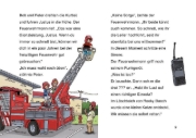 Buchcover und Innenansicht für das Buch: Die drei ??? Kids, Bücherhelden 2. Klasse, Feuerwehr-Alarm