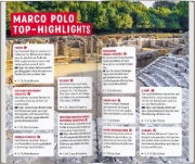 Buchcover und Innenansicht für das Buch: MARCO POLO Reiseführer Albanien