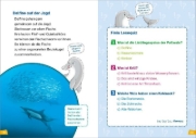 Buchcover und Innenansicht für das Buch: WAS IST WAS Erstes Lesen Band 1. Wale und Delfine