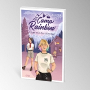 Buchcover und Innenansicht für das Buch: Camp Rainbow - Über mir der Himmel