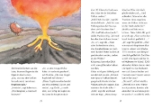 Buchcover und Innenansicht für das Buch: Alles klar! Der kleine Drache Kokosnuss erforscht die Vulkane