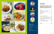 Buchcover und Innenansicht für das Buch: essen & trinken - Für jeden Tag
