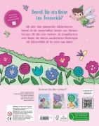 Buchcover und Innenansicht für das Buch: Mein Diamant-Stickerheft - Feen