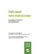 Buchcover und Innenansicht für das Buch: Geh raus! Deine Stadt ist essbar