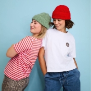 Buchcover und Innenansicht für das Buch: Happy Knits