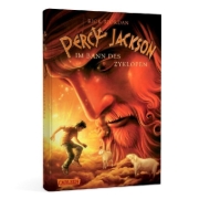 Buchcover und Innenansicht für das Buch: Percy Jackson and the Olympians - The Sea of Monsters