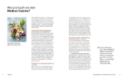 Buchcover und Innenansicht für das Buch: Medical Cuisine