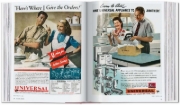 Buchcover und Innenansicht für das Buch: All-American Ads of the 40s