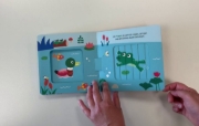Buchcover und Innenansicht für das Buch: Wenn ich gross bin, seh ich anders aus - Blätter um und find´s heraus!