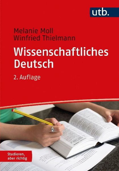 Buchcover und Innenansicht für das Buch: Wissenschaftliches Deutsch