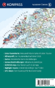 Buchcover und Innenansicht für das Buch: KOMPASS Wanderführer Lofoten, Vesterålen und Senja, 70 Touren mit Extra-Tourenkarte