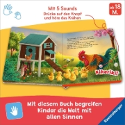 Buchcover und Innenansicht für das Buch: Hör mal hin - Piep! Piep! Bist du mein Papa?