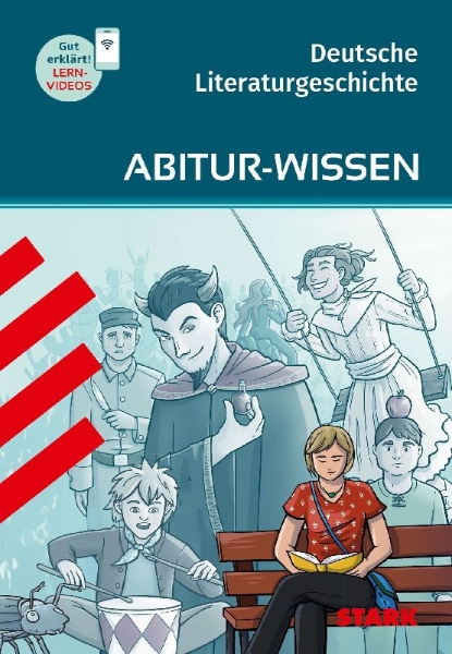 Buchcover und Innenansicht für das Buch: STARK Deutsch - Abitur-Wissen - Deutsche Literaturgeschichte