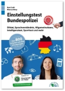Buchcover und Innenansicht für das Buch: Einstellungstest Bundespolizei
