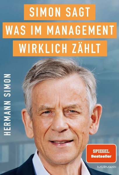 Buchcover und Innenansicht für das Buch: SIMON SAGT! Was im Management wirklich zählt.