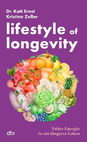Buchcover und Innenansicht für das Buch: Lifestyle of Longevity