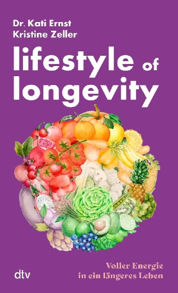 Buchcover und Innenansicht für das Buch: Lifestyle of Longevity