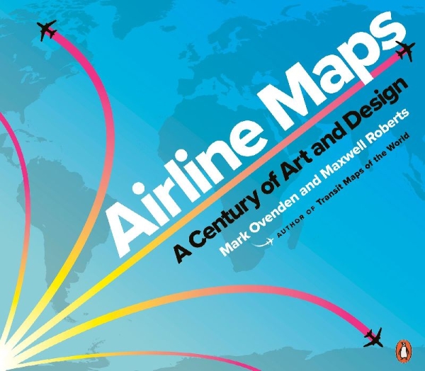 Buchcover und Innenansicht für das Buch: Airline Maps