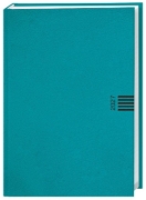 Buchcover und Innenansicht für das Buch: Tages-Cheftimer A6, petrol 2027