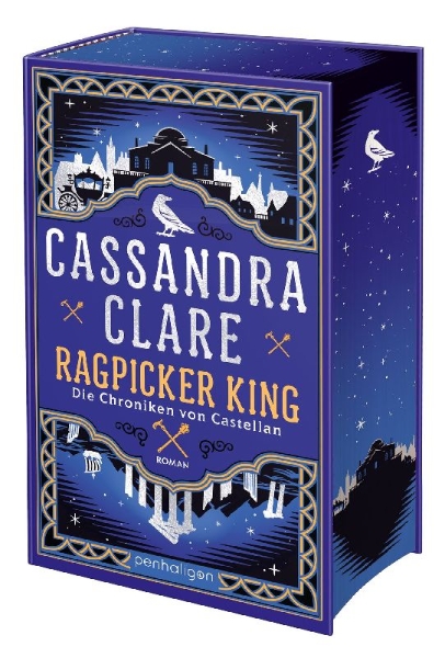 Buchcover und Innenansicht für das Buch: The Ragpicker King