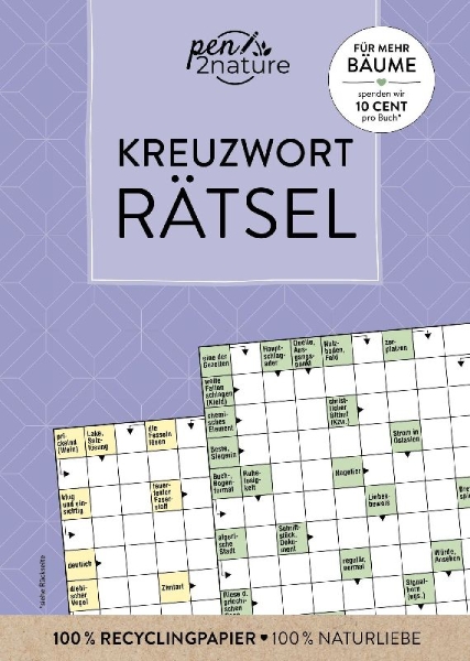 Buchcover und Innenansicht für das Buch: Kreuzworträtsel