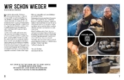 Buchcover und Innenansicht für das Buch: Dutch Oven - Neue Rezepte von der Sauerländer BBCrew