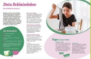 Buchcover und Innenansicht für das Buch: WAS IST WAS Schleim. Eklig? Nein, genial!